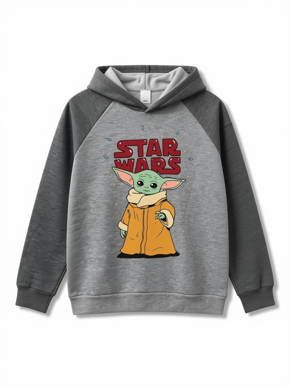 💚 Star Wars Grogu Baby Yoda Hoodie – Youth 10-12